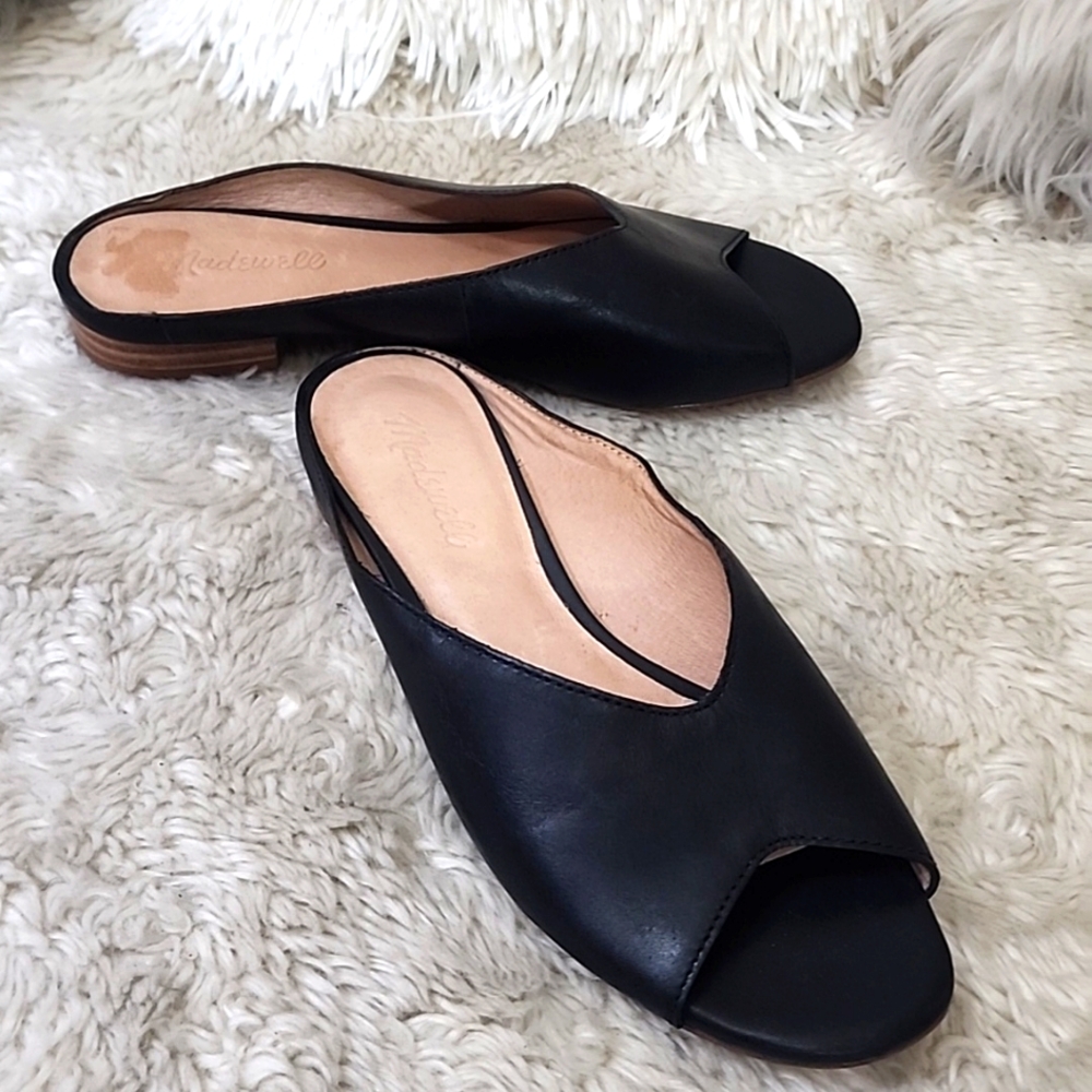 Madewell Black Leather Women's Shoes